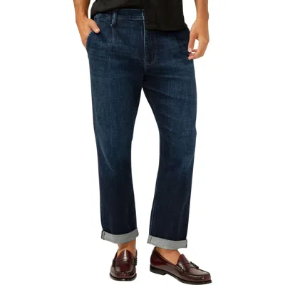 Silver Jeans Co. Pleated Denim Pants In Indigo
