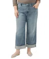 Silver Jeans Co. Baggy Wide Leg Jeans In Indigo