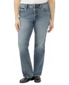 Silver Jeans Co. Plus Size Avery High Rise Curvy Fit Bootcut Jeans In Blue