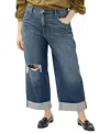 Silver Jeans Co. Plus Size Be Easy High Rise Wide Leg Jeans In Blue