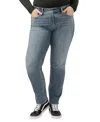 Silver Jeans Co. Suki Straight Leg Jeans In Indigo