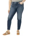 Silver Jeans Co. Plus Size Suki Mid Rise Curvy Fit Skinny Jeans