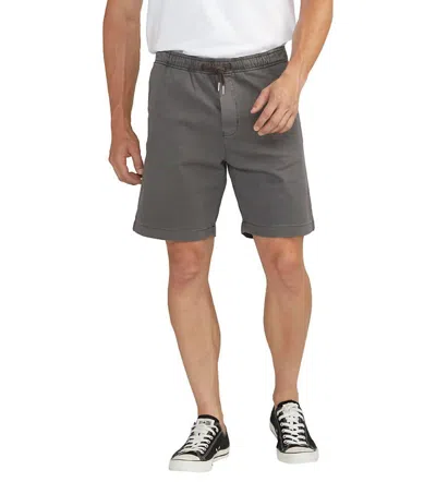 Silver Jeans Co. Pull-on Chino Short In Dark Grey In Gray