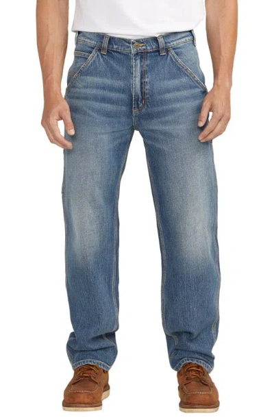 Silver Jeans Co. Relaxed Fit Painter Jeans In Indigo