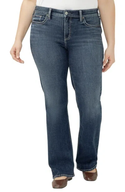 Silver Jeans Co. Suki Curvy Mid Rise Bootcut Jeans