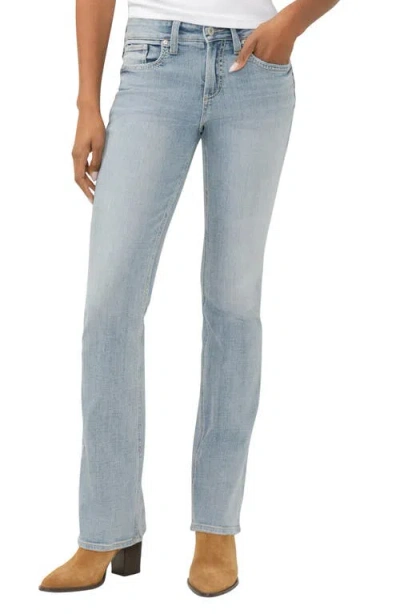 Silver Jeans Co. Suki Curvy Mid Rise Slim Bootcut Jeans