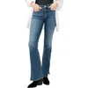 Silver Jeans Co. Suki Curvy Mid Rise Slim Bootcut Jeans In Blue