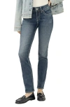 Silver Jeans Co. Women's Suki Mid Rise Curvy Fit Skinny Leg Jeans In Blue