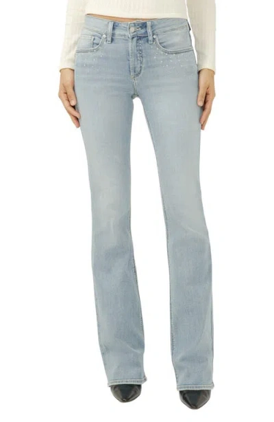 Silver Jeans Co. Suki Curvy Slim Bootcut Jeans In Blue