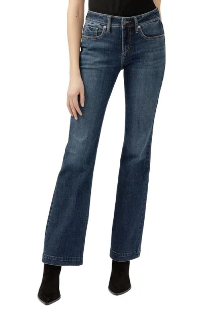 Silver Jeans Co. Suki Curvy Slim Bootcut Jeans In Indigo
