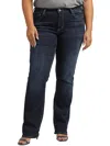 Silver Jeans Co. Plus Size Suki Mid Rise Slim Bootcut Jeans In Multi