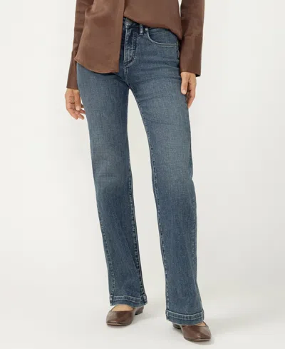 Silver Jeans Co. Women's Avery Curvy-fit Trouser Jeans In Blue