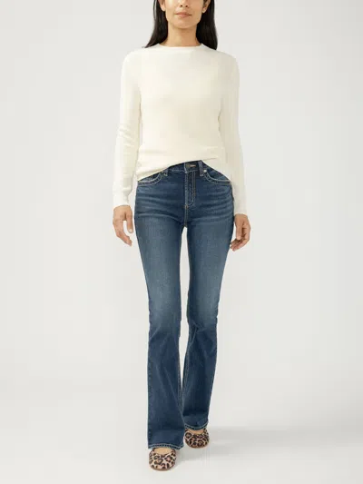 Silver Jeans Co. Women's Avery High Rise Bootcut Jeans In Blue
