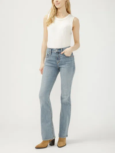 Silver Jeans Co. Women's Avery High Rise Bootcut Jeans In Blue