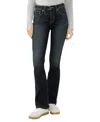 Silver Jeans Co. Suki Curvy Mid Rise Slim Bootcut Jeans In Blue