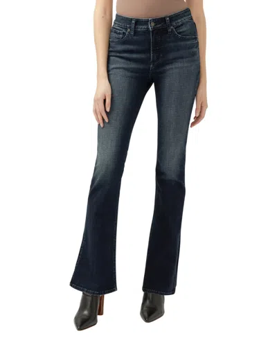 Silver Jeans Co. Women's Avery High Rise Curvy Fit Slim Bootcut Jeans In Indigo
