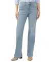 Silver Jeans Co. Women's Elyse Mid Rise Comfort Fit Slim Bootcut Jeans In Blue