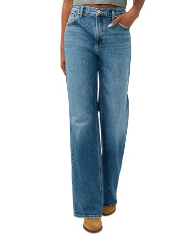 Silver Jeans Co. Women's Baggy Mid Rise Bootcut Jeans