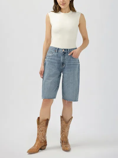 Silver Jeans Co. Women's Barrel Shorts In Morro
