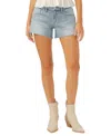 SILVER JEANS CO. WOMEN'S BOYFRIEND MID RISE SHORTS