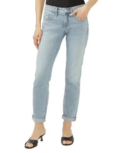 Silver Jeans Co. Women's Boyfriend Slim Jeans In Blue