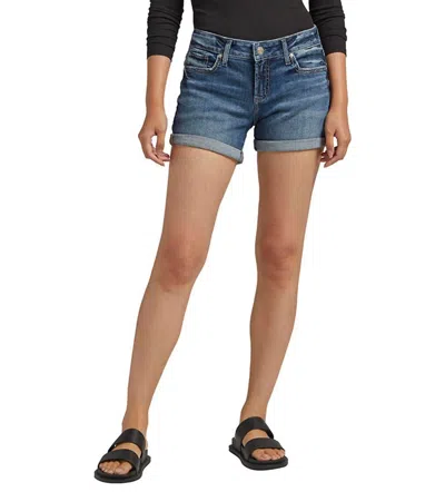 Silver Jeans Co. Women's Britt 4" Short In Indigo In Multi