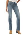 Silver Jeans Co. Women's Britt Low Rise Curvy Fit Bootcut Jeans In Blue