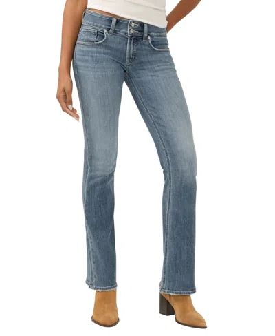 Silver Jeans Co. Women's Britt Low Rise Curvy Fit Bootcut Jeans