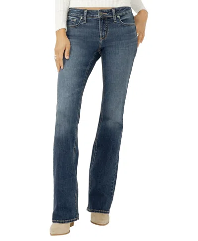 Silver Jeans Co. Women's Elyse Mid Rise Bootcut Jeans
