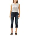 Silver Jeans Co. Women's Elyse Mid-rise Capri Jeans In Indigo