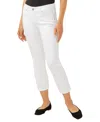 Silver Jeans Co. Plus Size Suki Mid Rise Curvy Fit Kick Flare Jeans In White