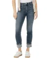 Silver Jeans Co. Women's Elyse Mid Rise Skinny Jeans In Blue
