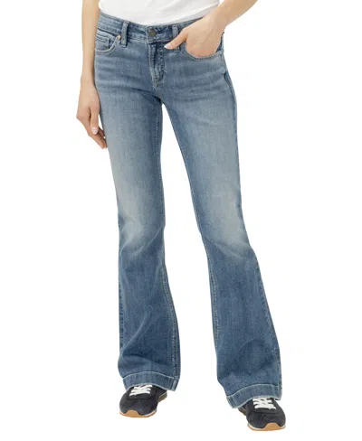 Silver Jeans Co. Women's Elyse Mid-rise Bootcut Jeans In Saturday Morning