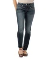 Silver Jeans Co. Skinny Girlfriend Jeans In Indigo