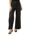 Silver Jeans Co. Women's High Rise Vintage Ankle Wide Leg Jeans In Black
