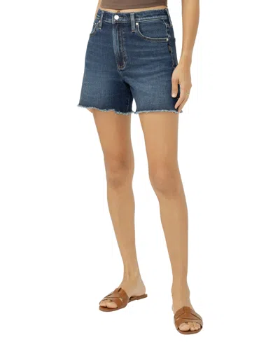 Silver Jeans Co. Women's Highly Desirable High Rise Shorts In Blue