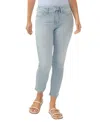 Silver Jeans Co. Women's Isbister High Rise Ankle Straight Leg Luxe Stretch Jeans In Indigo