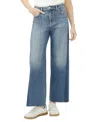 Silver Jeans Co. Women's Isbister High Rise Two-tone Wide Leg Jeans In Blue