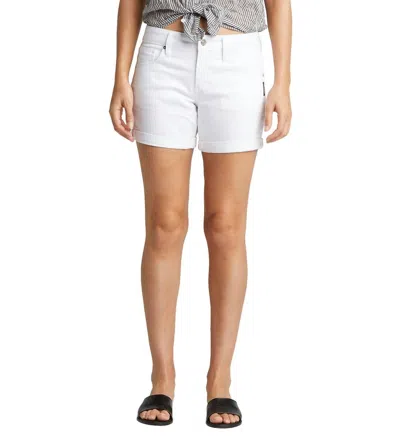 Silver Jeans Co. Women's Jean Shorts In Silver White