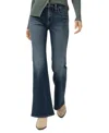 Silver Jeans Co. Women's Most Wanted Mid Rise Flare Leg Jeans In Blue