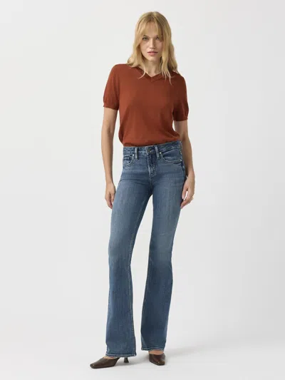 Silver Jeans Co. Women's Suki Bootcut Jeans In Brown