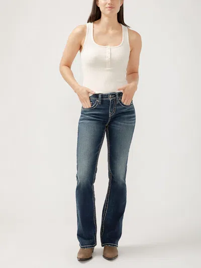 Silver Jeans Co. Suki Bootcut Jeans In Blue