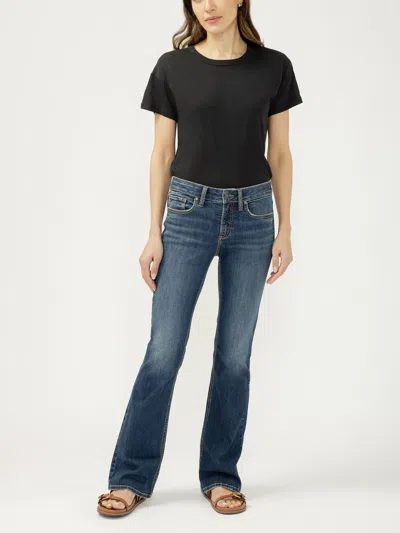 Silver Jeans Co. Women's Suki Mid Rise Bootcut Jeans In Blue