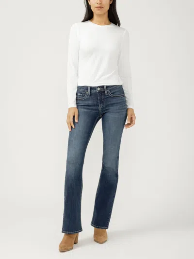Silver Jeans Co. Women's Suki Mid Rise Bootcut Jeans In Blue