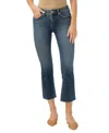 Silver Jeans Co. Women's Suki Mid Rise Curvy Fit Kick Flare Jeans In Indigo