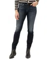 Silver Jeans Co. Suki Curvy Mid Rise Skinny Jeans In Indigo