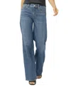 Silver Jeans Co. Women's Suki Mid Rise Curvy Fit Wide Leg Jeans In Multi