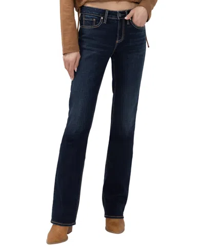 Silver Jeans Co. Women's Suki Mid-rise Bootcut Jeans In Noel