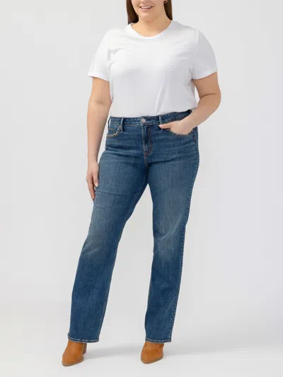 Silver Jeans Co. Women's Suki Slim Bootcut Jeans Plus In Serephina