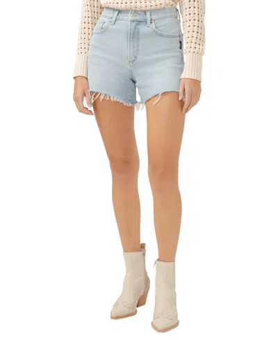 SILVER JEANS CO. WOMEN'S SURE THING HIGH RISE SHORTS